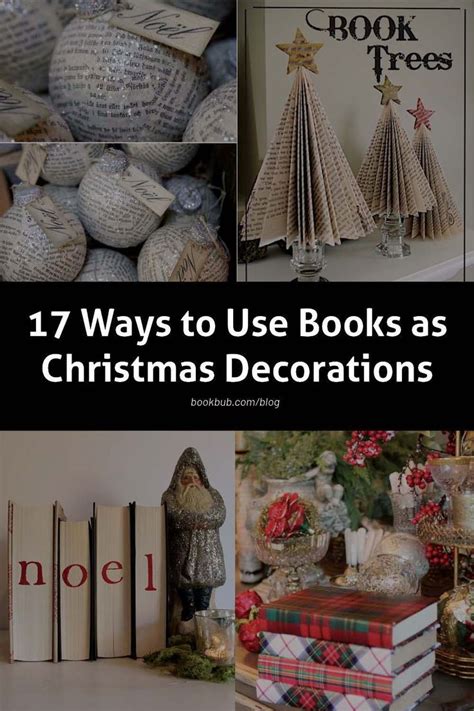 17 Creative Ways To Use Books As Christmas Decorations