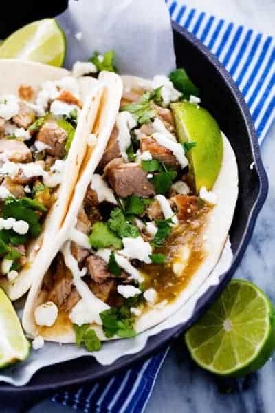 Slow Cooker Pork Chili Verde The Recipe Critic