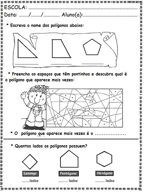 Blog Educacional Prof Jezaine Geometria Pol Gonos Ano