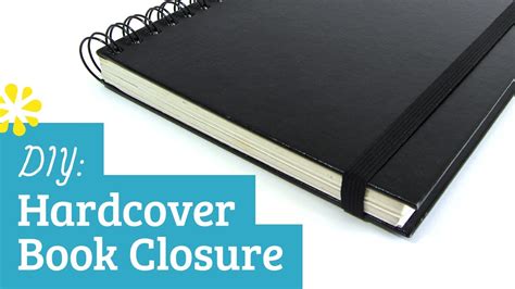 How To Make A Book Closure Hardcover Youtube