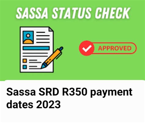 Sassa Srd R350 Payment Dates 2023 After Matric24 Careers