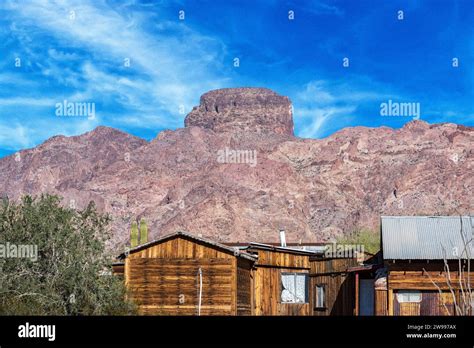 Historic Castle Dome City Arizona Usa Stock Photo Alamy