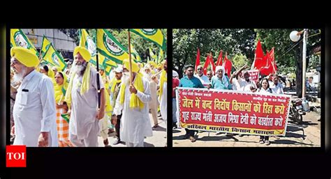 Uttar Pradesh Over 15000 Farmers Gather On 3rd Day Of Skms Protest