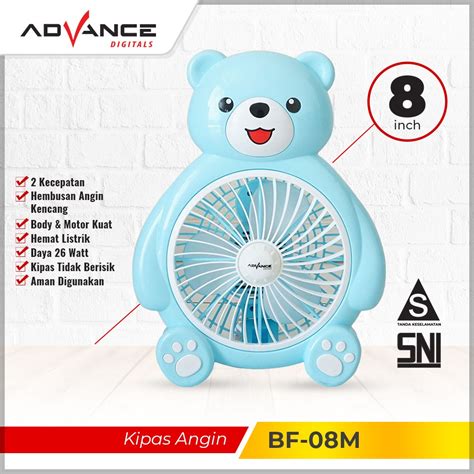 Jual Advance Bf Kipas Angin Karakter Inch Kipas Duduk Lucu Desktop