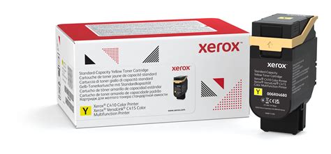 Genuine Xerox Yellow Standard Capacity Toner Cartridge For The Xerox