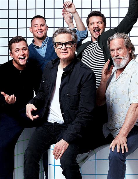 The Kingsman cast pose for photos at San Diego... : FINITE=ALRIGHT.