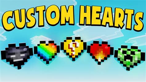 CUSTOM HEARTS! by Chunklabs (Minecraft Marketplace Map) - Minecraft Bedrock Marketplace Explorer