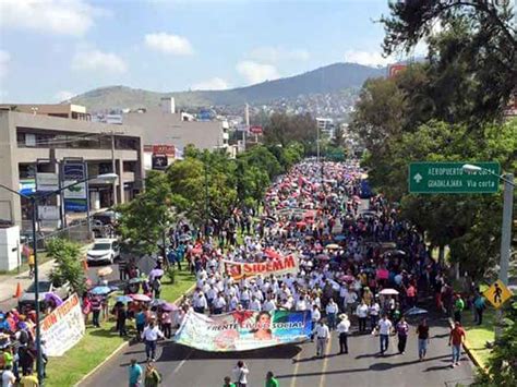 Protesta Cnte En Morelia