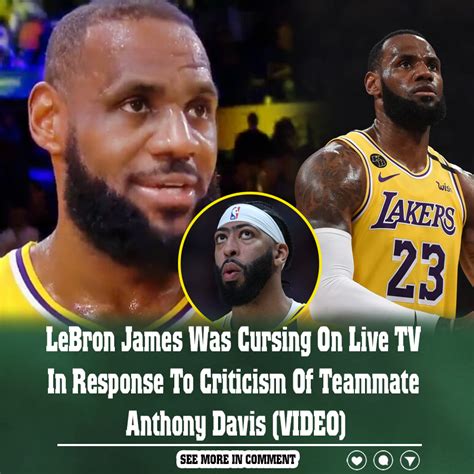 LeBron James Was Cursing On Live TV In Response To Criticism Of