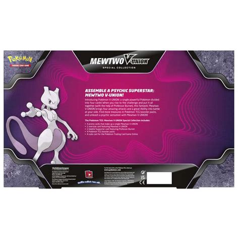 Th B I Pokemon Tcg Mewtwo V Union Special Collection Nshop Game