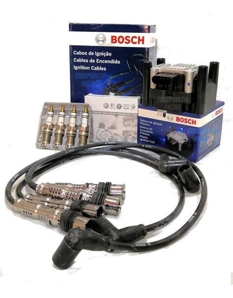 Kit Cables Bujias Bobina Bosch Original Vw Suran Cross Avisos En