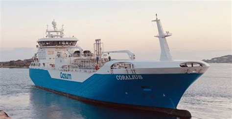 Gasum Marks Coralius Lng Bunkering Record Lng Prime