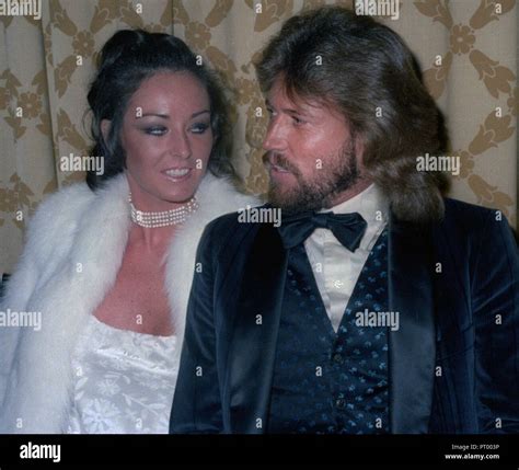 Barry Gibb And Wife Linda Gibb At The American Music Awards On January 12 1979 Photo By John