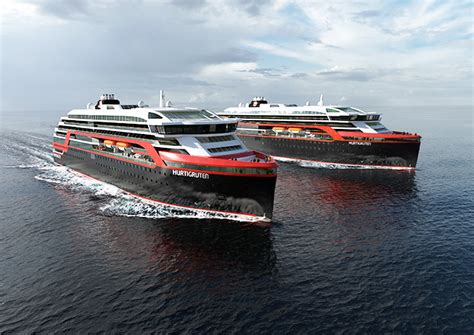 Hurtigruten Reveals New Hybrid Ships The Norwegian American