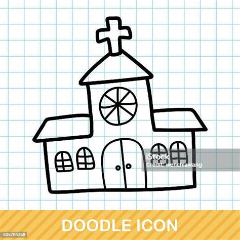 Church Doodle Stock Illustration Download Image Now Architecture