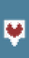 Heart Banner Minecraft Telegraph