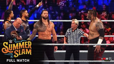 FULL MATCH Roman Reigns Vs Umaga No Holds Barred Match SummerSlam