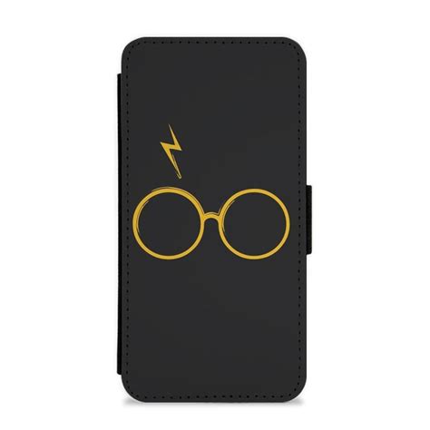 Glasses Scar Harry Potter Flip Wallet Phone Case Wallet Phone