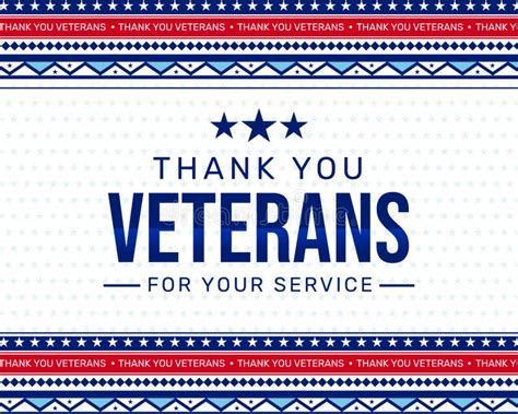 Thank You Veterans Stock Illustrations Thank You Veterans Stock