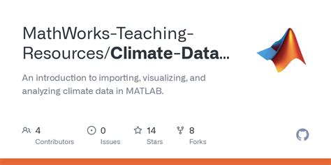 GitHub - MathWorks-Teaching-Resources/Climate-Data-Visualization-and-Analysis: An introduction ...