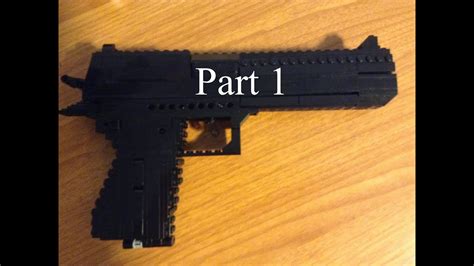 Lego Desert Eagle Working Instructions Part 1 Youtube