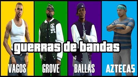 Gta San Andreas Guerra De Bandas Informaci Elementos Tiles