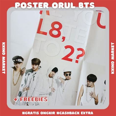 Jual Official Poster Album Bts Orul Poster Official Bts Poster