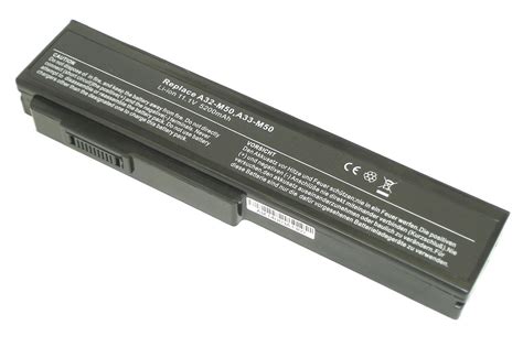 Купить аккумуляторная батарея для ноутбука Asus X55 M50 G50 N61 M60 N53 ...