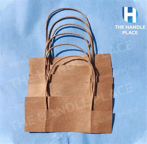 155mm Paper Handles At Rs 0 70 Pair Tipping Rope Paper Bag Handle In Anand Id 2851265965233