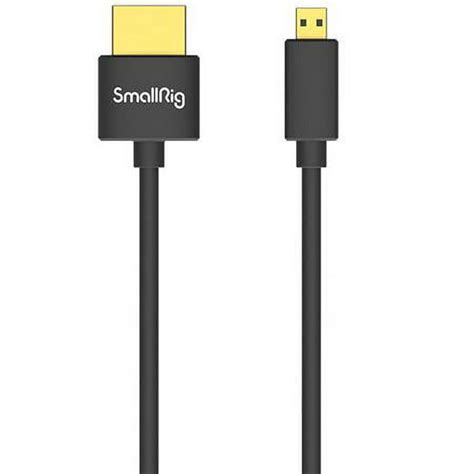 Smallrig Ultra Slim 3 6mm High Quality 4k Hdmi Cable D To A 35cm 3042