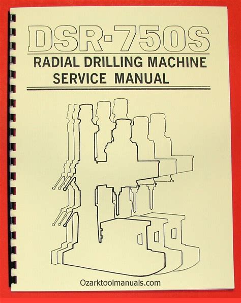 Dar Sin Jet Dsr S Jrd Radial Drill Instructions Parts Manual