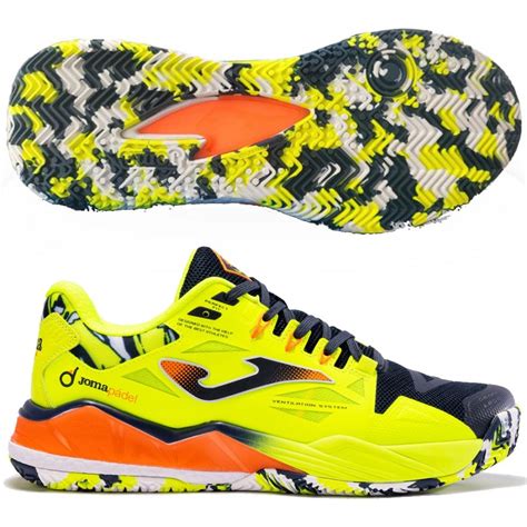 Zapatillas Joma Smash Naranja Fl Or Zona De Padel