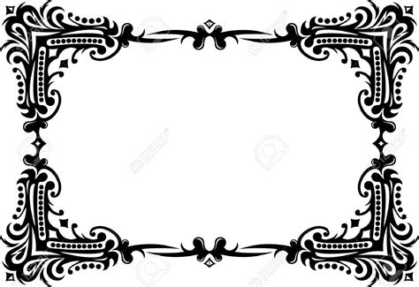 Gothic Border Vector at GetDrawings | Free download