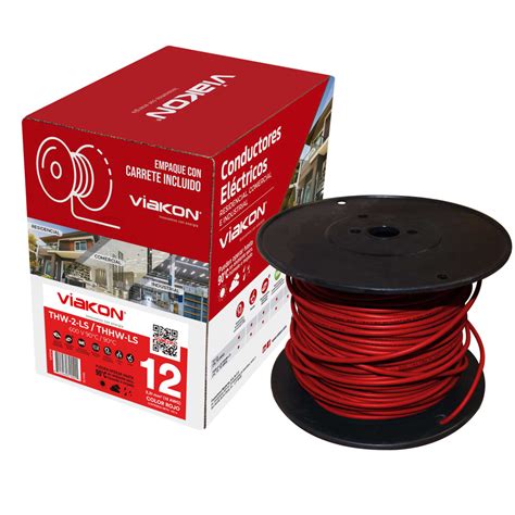 Cable Thw Ls Thhw Ls Awg Rojo M Viakon The Home Depot M Xico