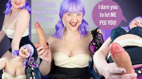 Dared To Get Pegged In Your Boy Pussy POV Strap On Mistressmystique