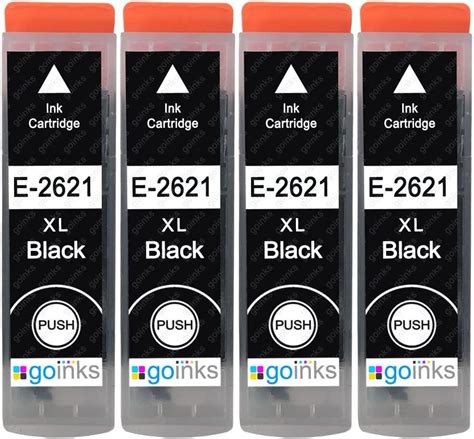 Go Inks Cartouches D Encre Noire Pour Remplacer Epson T Xl