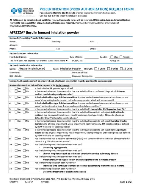 Fillable Online Precertification Prior Authorization Request Form Fax Email Print Pdffiller