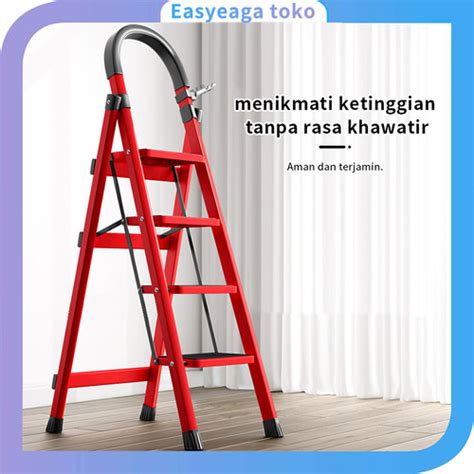 Promo Tangga Lipat 3 4 5 6 Step Tangga Lipat Aluminium Multifungsi