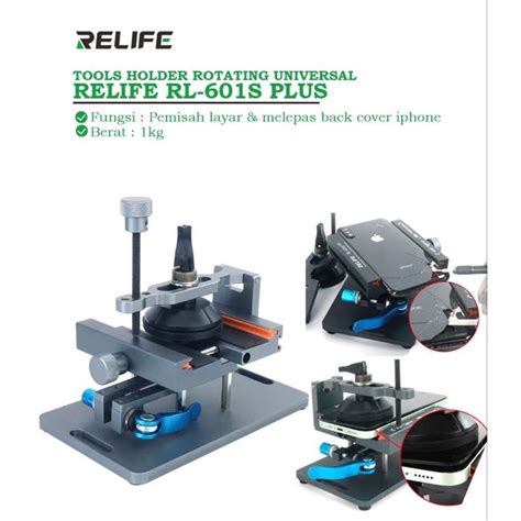 Jual TOOLS HOLDER ROTATING UNIVERSAL RELIFE RL 601S PLUS Shopee Indonesia