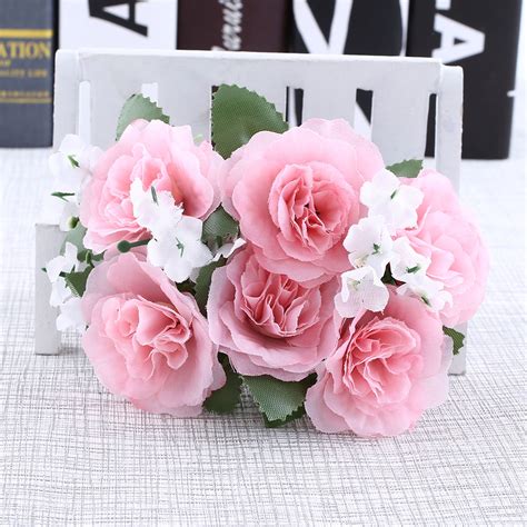 Candle Rings Silk Wedding Flower Rose Tabletop Centerpieces Unity Gift