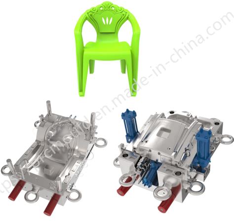 Customized Outdoor Garden Injection Plastic Chair Molds With Back