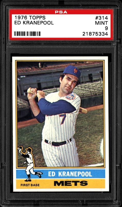 1976 Topps Ed Kranepool | PSA CardFacts®