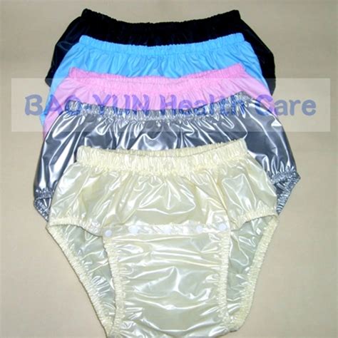 Free Shipping Fuubuu2211 4pcs Open Front Waterproof Pants Adult Diapers Non Disposable Diaper