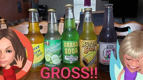 Gross Soda Challenge Part 1 Youtube