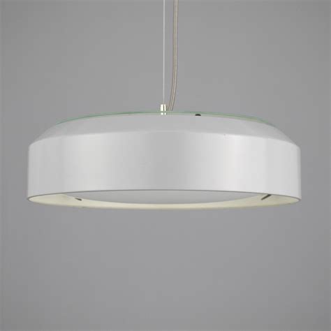 Vintage retro grey low profile pendant light | #80045