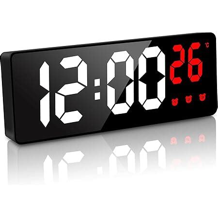 Centolla R Veille Matin D Led Digital Horloge Murale Horloge