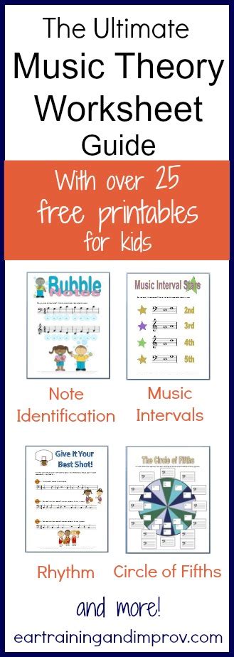 Music Theory Worksheets 50 Free Printables