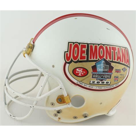 Joe Montana & Steve Young "Pro Football Hall Of Fame" Full Size ...