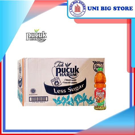 Jual Teh Pucuk Harum Less Sugar Botol Ml Pcs Dus Shopee Indonesia