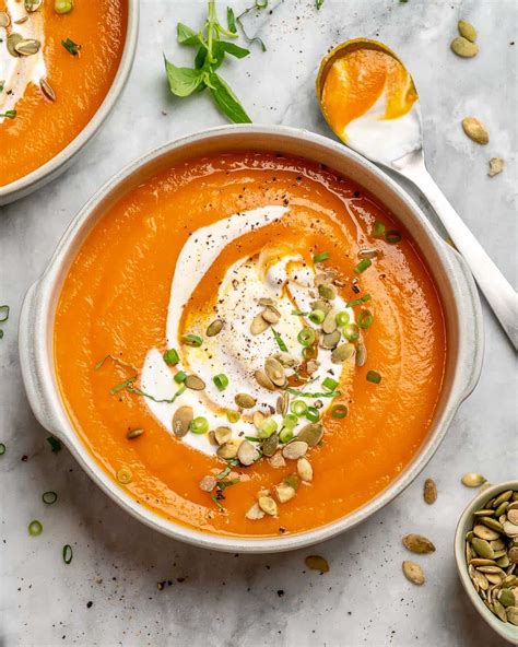 Easy Roasted Pumpkin Soup - Healthy Fitness Meals